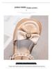 Girls' Bow Summer Sandals 2025: Elegant Korean Style Low-Cut Princess Shoes