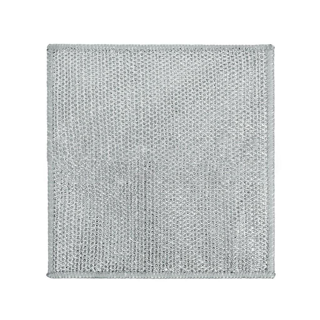 Coral Fleece Pineapple Grid Dishcloth - Easy-Clean Kitchen Towel