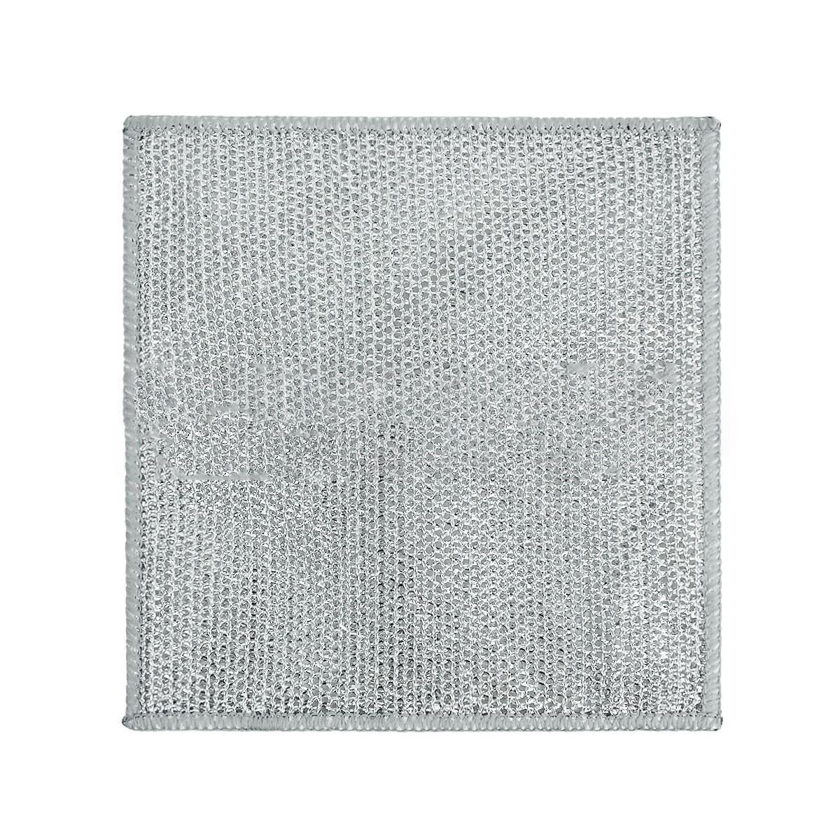 Coral Fleece Pineapple Grid Dishcloth - Easy-Clean Kitchen Towel Unpackaged 1 piece