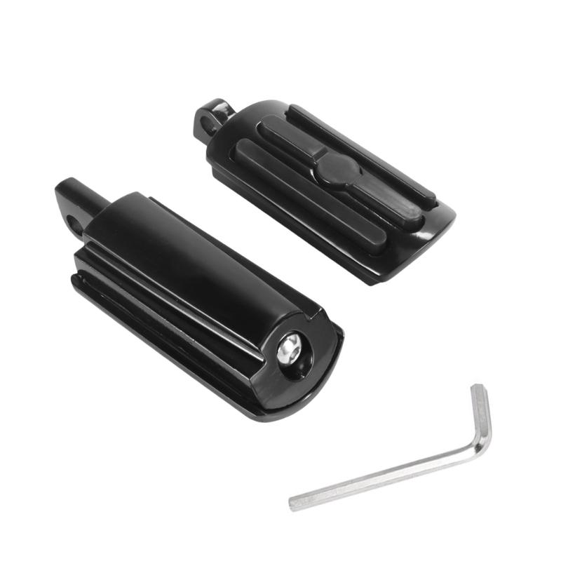 32mm Aluminum Motorcycle Foot Pegs 32mm Motorcycle Rear Footrests Motorbike Modification Part Simple Installation