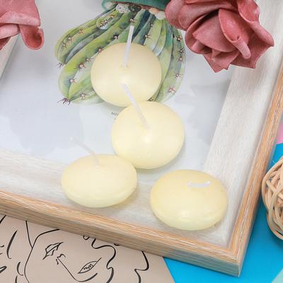 16 Velas Flotantes en Forma de Disco Sin Aroma Para Fiesta en Piscina Boda Decoración del Hogar Bañera Suministros Vela Romántica de Confesión Cena a la Luz de Velas