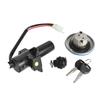 Motorcycle Fuel Cap Seat Lock Keys Ignition Switch for Yamaha YBR 125 2002 2003 2004 2005 2006 2007 2008 2009 2010 2012 2013