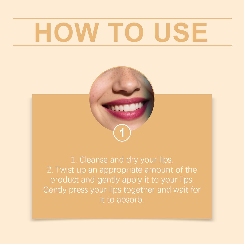 Strawberry Lip Balm, Nourishing Lip Balm, -chapping Moisturizing Lip Balm (1 Tube)