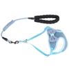 Postroj pro kočky AntiLost s vodítkem, popruh pro vestu Pet EscapeProof na venčení, modrý