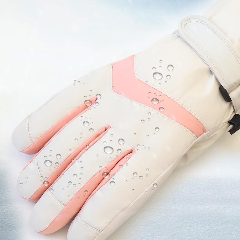 Winter Women Stay Warm Touchscreen Waterproof Windproof Non Slip Snowboarding Ski Gloves