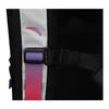 Anta Kyrie Series "Yao Yue" Basketball Fashion Trend Versatile PU Rainbow Backpack Unisex Backpack Black Silver 192531166D-2