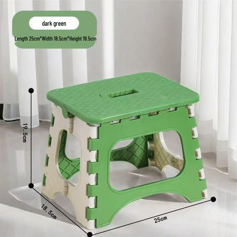 Cross-border Portable Outdoor Folding Mini Stool - Thickened, Lightweight & Durable for Outings
