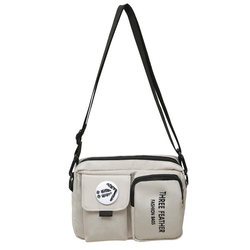 

Мужская спортивная маленькая сумка женская сумка через плечо студенческая сумка для мобильного телефона бежевый