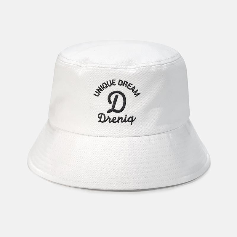 Deulinikkeu Unique D Bucket Hat - White