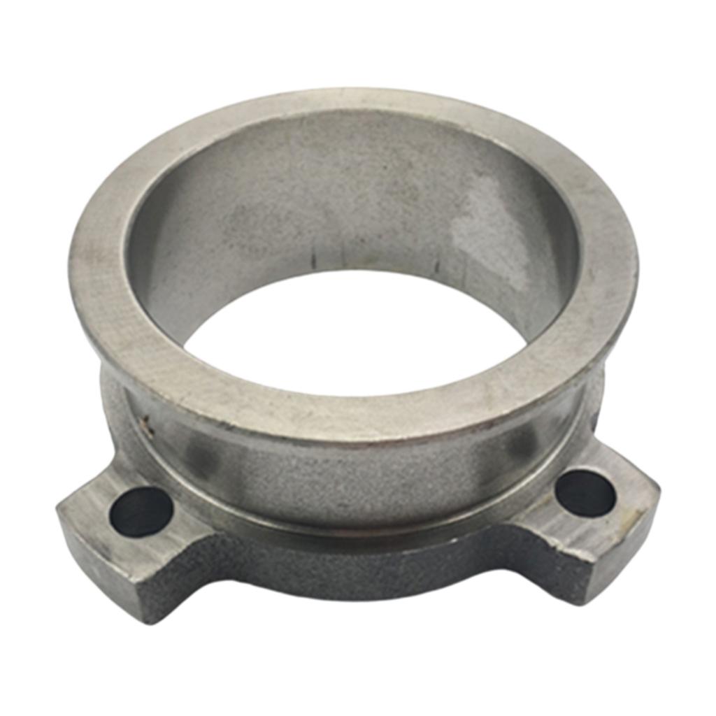 Stainless Steel 3 Inch V Band Adaptor Turbo Exhaust Flange Polished 4 Bolt to V Band Converter for Performance Cars