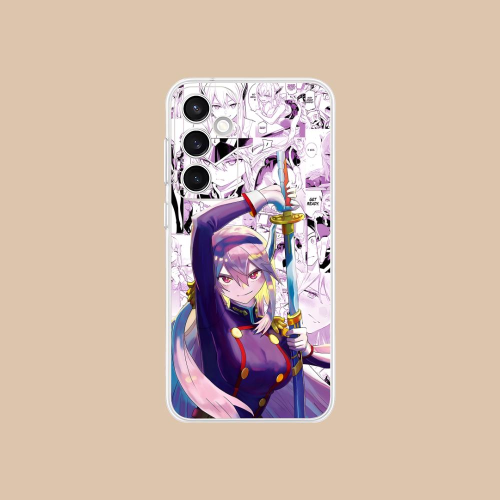 Mato Seihei No Slave Uzen Kyouka Phone Case for Samsung Galaxy S25 S24 S23 S22 S21Plus FE Ultra Clear Colorful Cover Pretty