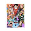 One Piece Anime Design Flannel Throw Blanket Super Soft And Warm For Bed Couch Sofa Bedroom Living Room Portable Cozy Home Decor