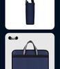 Oxford Cloth Business Briefcase: Large Zippered File & Computer Storage Bag