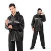 Herr Stormsäker Delad Regnrock och Byxor Set för Elmotorcykelkörning
