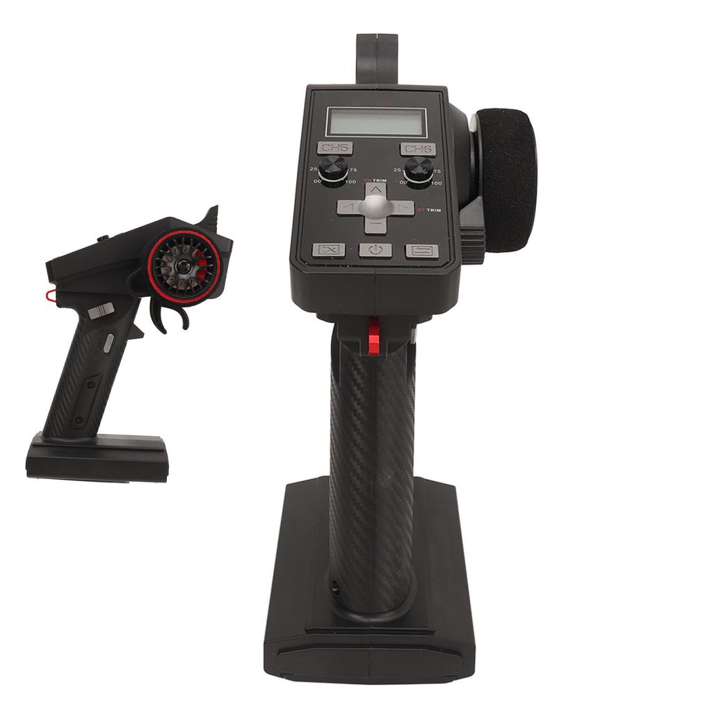 2.4GHz 6 Channel Transmitter Receiver Professional High Sensitivity One Hand Control Remote Controller for RC Car Boat