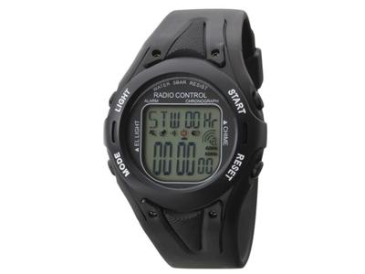 CREPHA Uhr Digital Radio Wasserdicht Multifunktional Urethan Gürtel TE-D190-BK