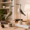 Sea Bird Figurine, Desktop Ornament Nautical Coastal Decor Seabird Statue Seagull Sculpture for