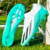2025 seamless fly-woven football shoes men's low-top long nails grass broken nails youth student training sports shoes
