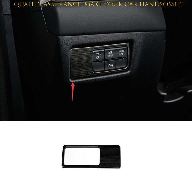 For Mazda CX-5 2017-2024 Black Titanium Driver s Side Dash Control Cover Trim