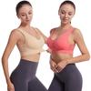 Women's Mesh Breathable Underwear Large Size Wireless Full Coverage Tank Top Sports Yoga Bra M-5XL