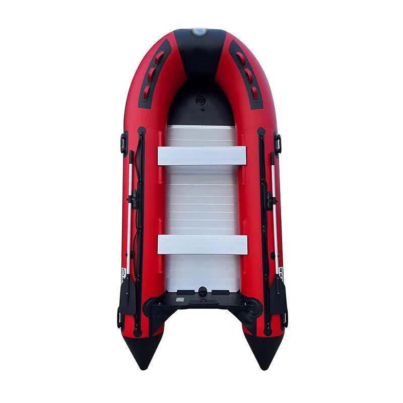 Heavy-Duty Inflatable Fishing & Rescue Boat with Aluminum Floor
