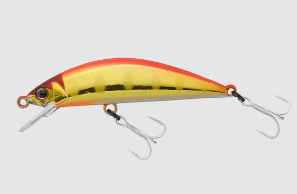 Jackall Timon Tricoroll 55 HW Sinking Lure Red & Gold Yamame (7712)