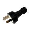 1/2PCS Plastic Rewirable Plug Socket Australian Female Socket 3 Prong Electrical Socket Grounded Rewire Socket DIY Assembled