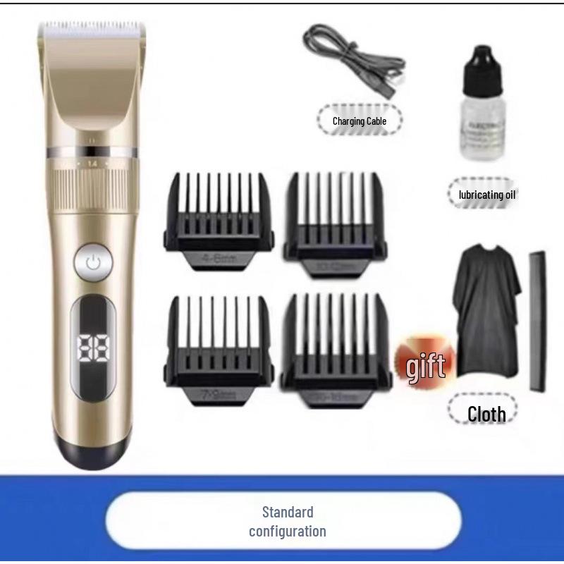 Electric Hair Clipper & Trimmer for Adults and Babies: Self-Cut Hair Cutting Tool