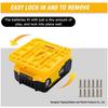 Wall Mount Bracket for DEWALT 14.4-18V Lithium Battery Holder