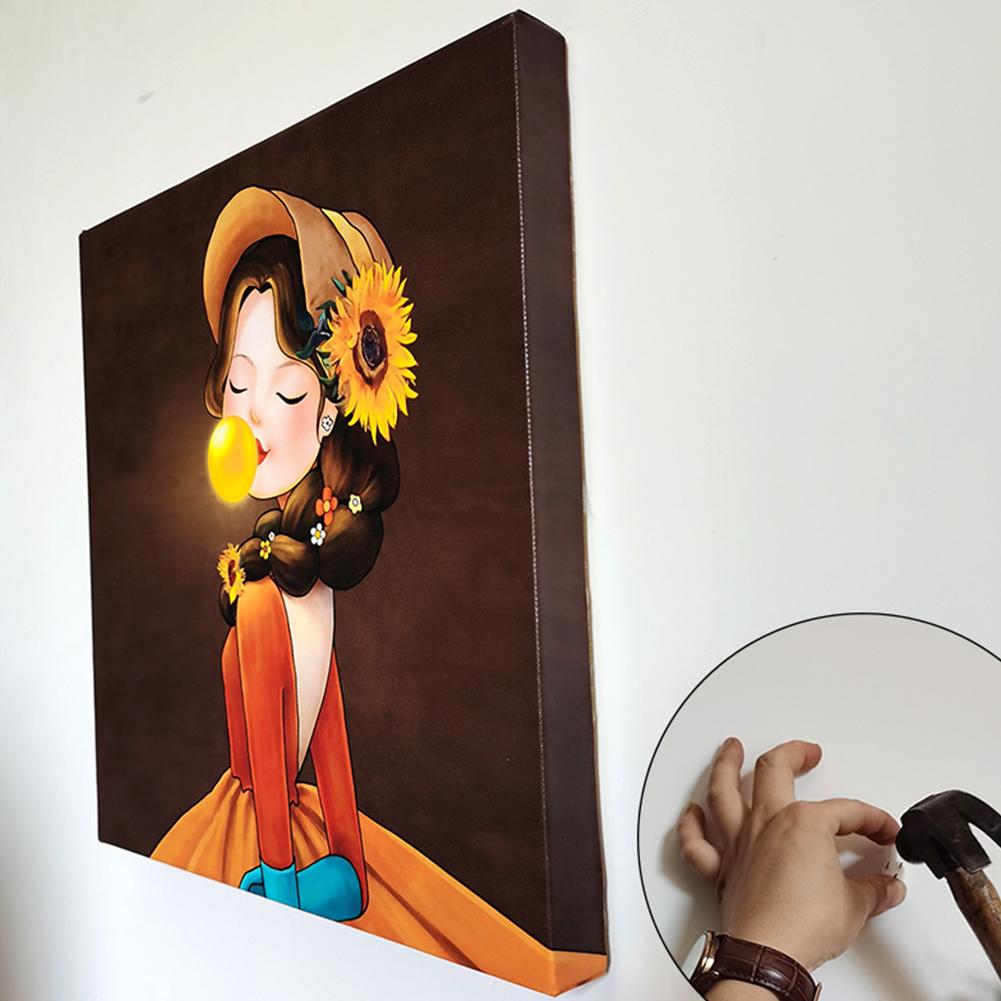 Pine Wood Frame for Canvas Cross Stitch Kits Oil Paint Diamond Drawing Picture DIY Photo Frame Kits Wall Art Crafts