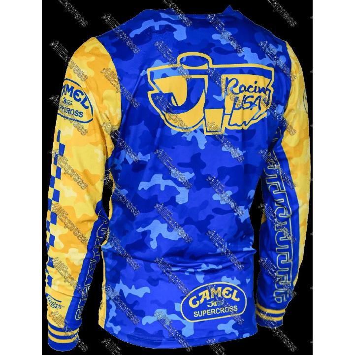 Jersey Enduro MTB Downhill Jersey de Bicicleta Motocross Mx Maillot Ciclismo Hombre Jersey Dh Off Road Montaña Bmx Jersey de Ciclismo