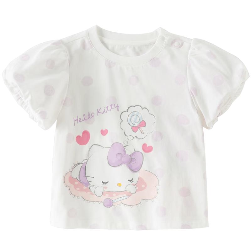 Dave & Bella Hello Kitty Girls' Short Sleeve T-Shirt