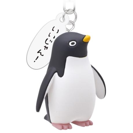 Apanese Genuine Positive Energy Penguin Illustrator Works Vitality Slogan Warm Heart Lines Gacha Figure Toys
