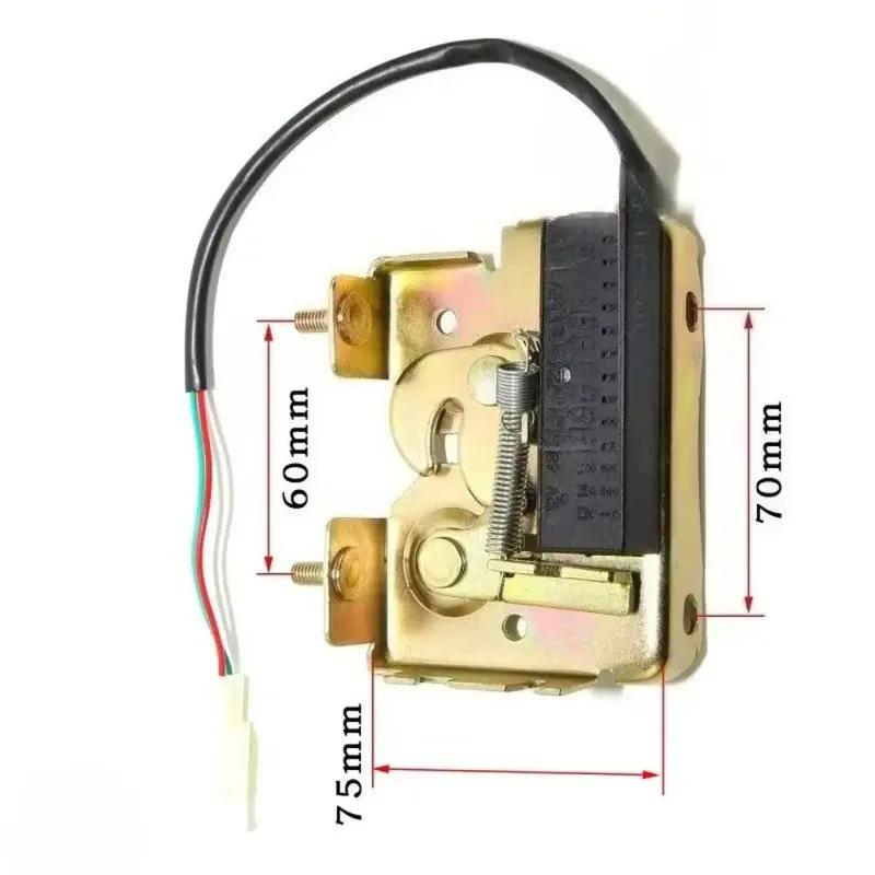 Electric Motorcycle, Lock Seat Bag Lock, Electronic Seat Bucket Lock, Electronic Control Seat Cushion Lock Plate