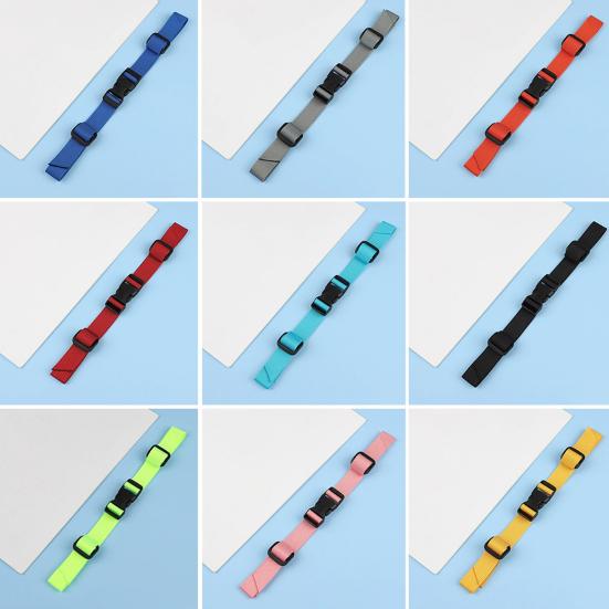 Backpack Chest Strap Adjustable Sternum Strap Heavy Duty Nylon Strap with Quick Release Buckle Reduces Shoulder Strain for Backpacks Schoolbags