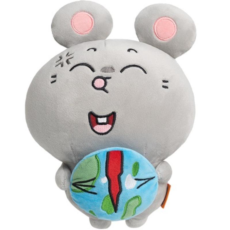 

Новая 20 см кавайная плюшевая игрушка крыса наполнитель плюшевая кукла украшение дома милая мышь для ребенка подруги подарок на день рождения 20cm