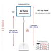 Oushoumai A4 Adjustable Floor Sign Holder