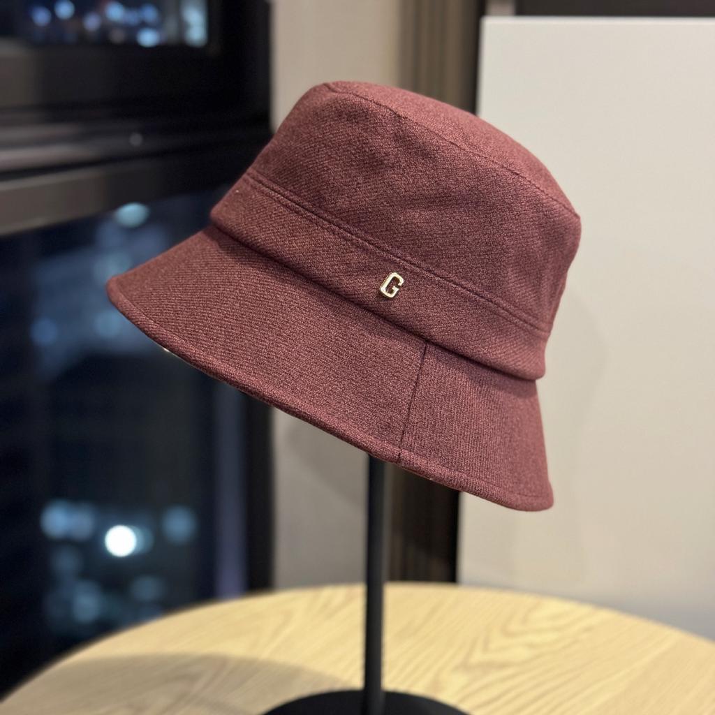 Autumn and Winter Fisherman's Hat Women's G Label Comfortable Foldable Warm Basin Hat Literary and Artistic Style Small Face