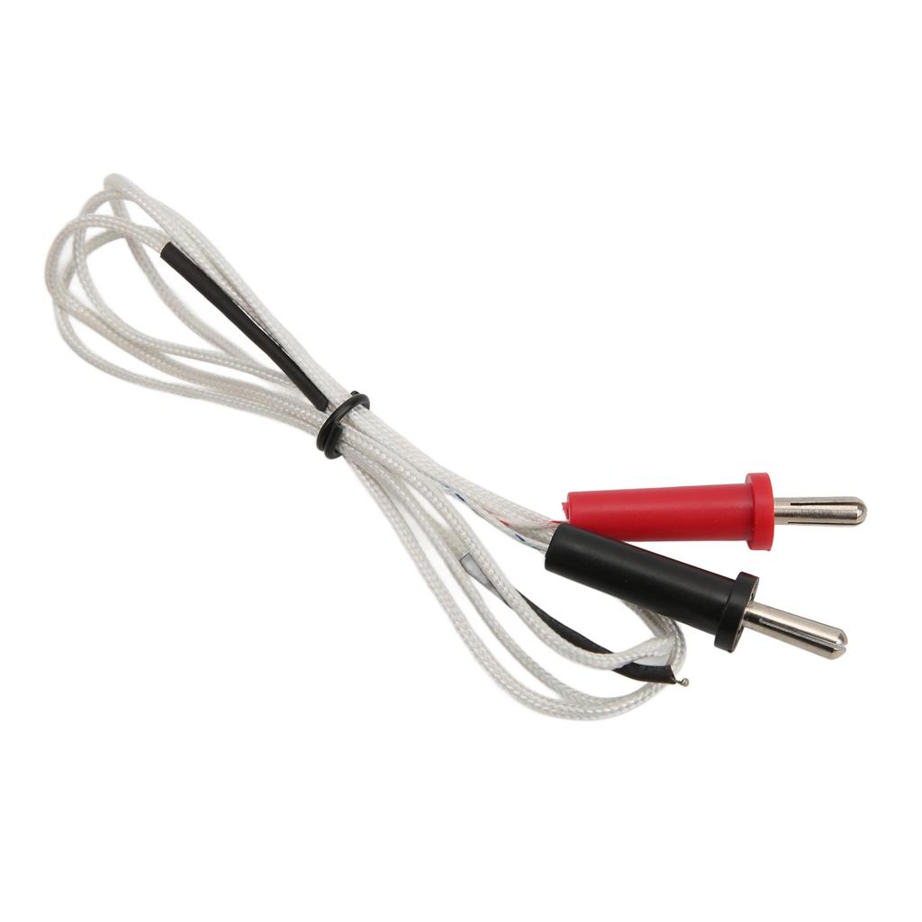 UA23 Temperature Probe Cord 4mm Thermocouple Sensor ?50~400 Celsius  Double Head Thermocouple with Large