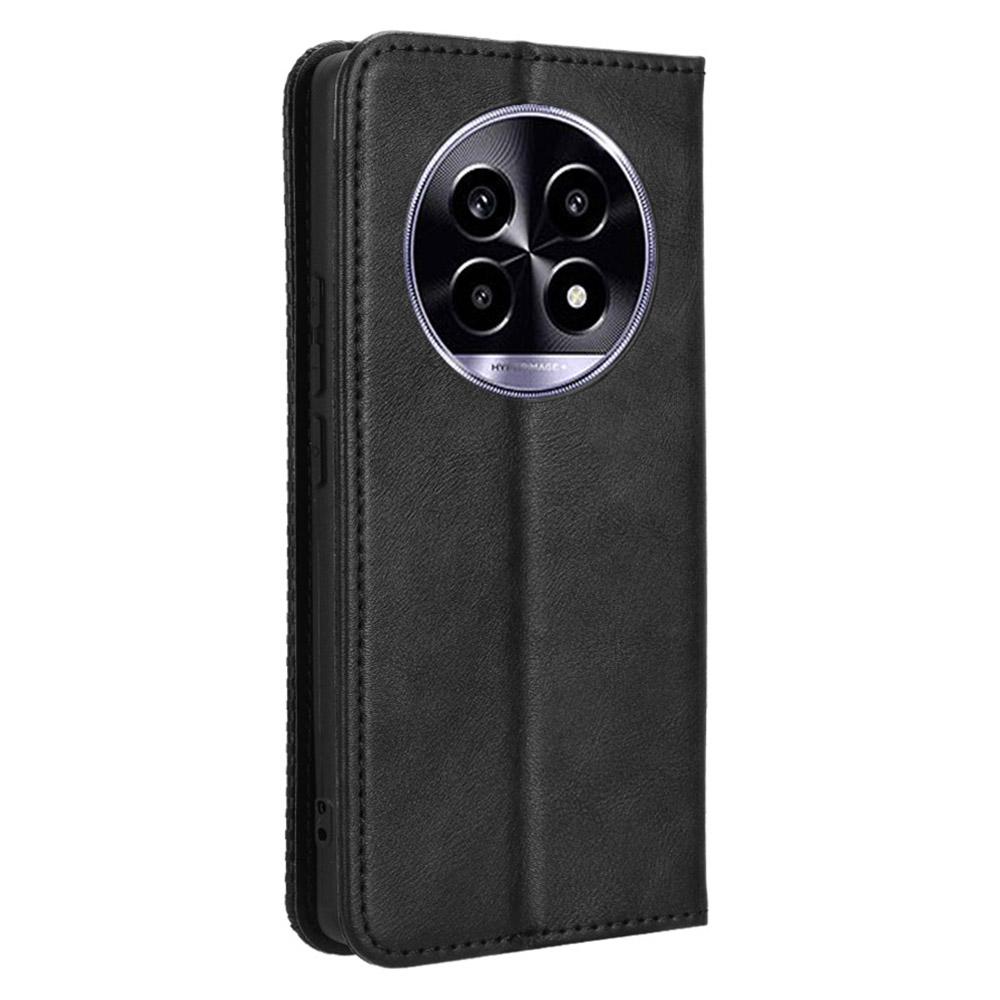 For Realme 14 Pro Lite 5G/13 Pro 5G (Global)/13 Pro+ 5G (Global) Leather Case Wallet Stand Retro Texture Phone Cover