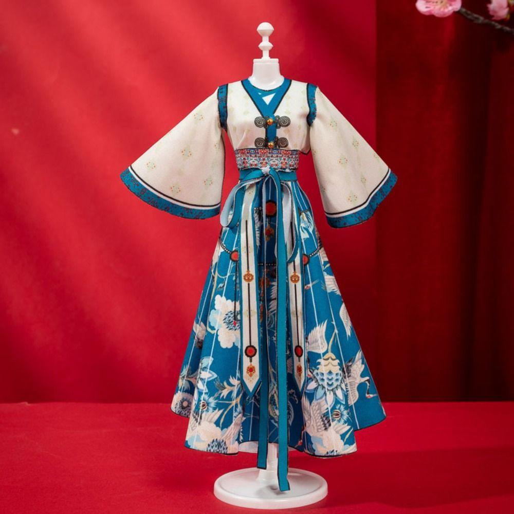 Skirt Princess Toy Outfit Dress Doll's Dress Material Doll's Hanfu Clothes DIY Kit  DIY Toys