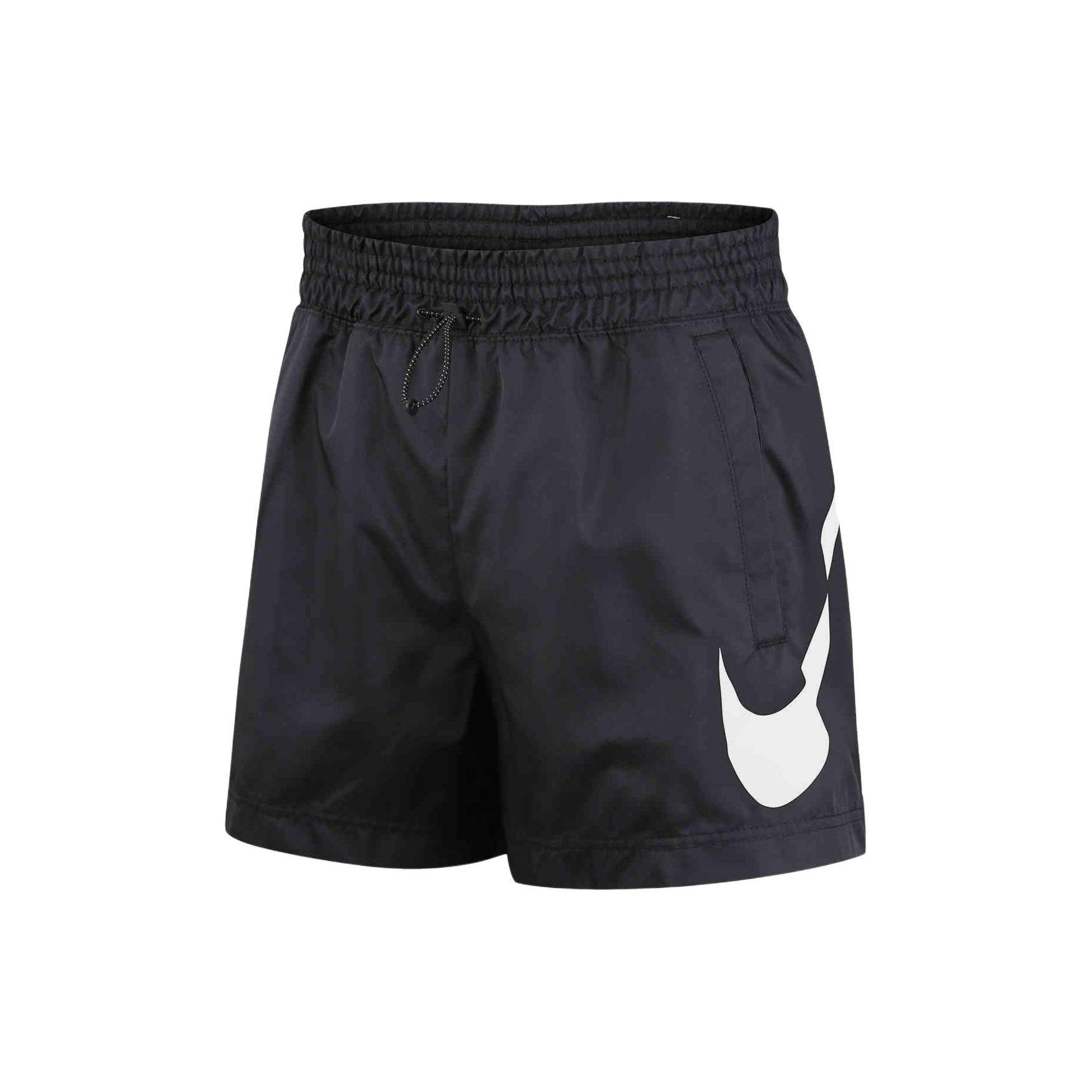 

Nike Дышащие удобные повседневные шорты с логотипом, женские шорты черного цвета CT6044-010 S