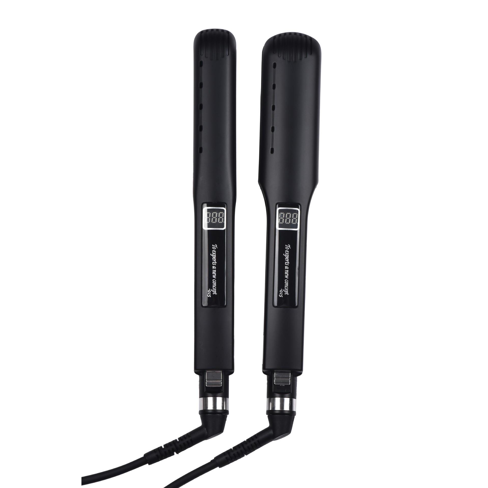 Pro Salon Steam Hair Straightener & Curler - Ionic, Damage-Free Dual-Use