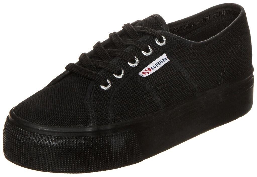 Кроссовки Superga 2790 Linea Up and Down полностью черного цвета