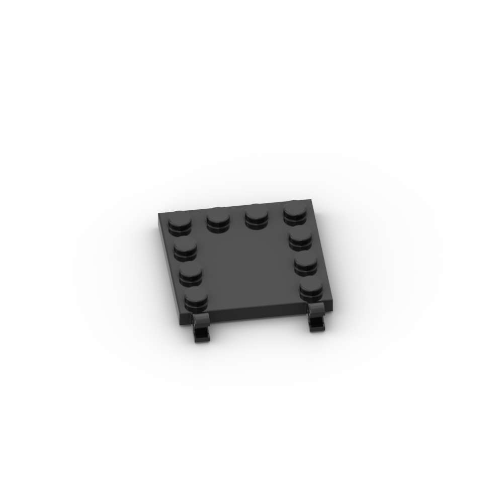 

Non-Toxic Moc 10Pcs 66252 Modified 4X4 With Studs Building Blocks Kit 2 Open O Clips Brick Particle Puzzle Educational Toy Children Gifts