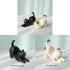 Lazy Cat Resin Ipad Stand With Unique For Office And Bedroom Use