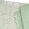 Yasmeen premium pistacjowa zieleń ręcznik do hammam - peshtemal