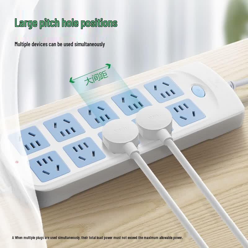 BULL GN-605 10-Outlet Power Strip