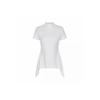 Bermudagrass Tencel Long Drape Top White
