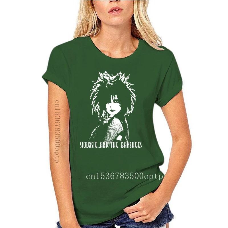 Ny Siouxsie And The Banshees Retro Musik Punk 80-tals T-shirt